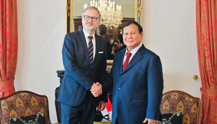 Presiden Prabowo Bertemu PM Ceko Petr Fiala di Praha, Bahas Penguatan Hubungan Bilateral