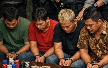 Pelaku Akui Beri Tebusan Ke Polisi, 4 Penjudi Di lepas Meski Sudah Dijerat Pasal
