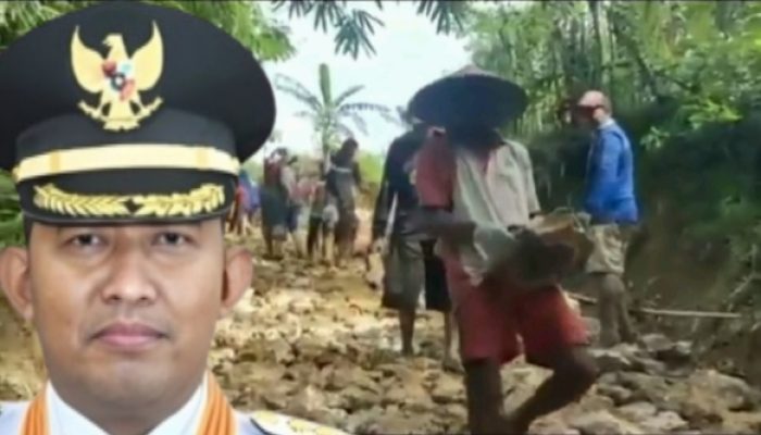 Warga Kangean Bangun Jalan Sendiri, Bupati Sumenep Pura-Pura “Buta & Tuli”