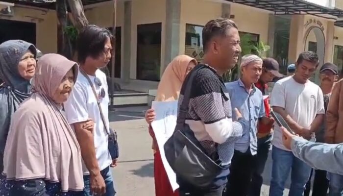 Konflik Tambak Berlarut, Puluhan Warga Karangmalang Cari Keadilan ke Polisi